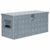 Aluminum Box 31.5"x11.8"x13.8" Silver