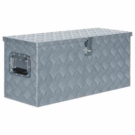Aluminum Box 31.5"x11.8"x13.8" Silver