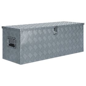 Aluminum Box 43.5"x15.2"x15.7" Silver