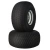 VEVOR Lawn Mower Tires with Rim, 20x8-8" Tubeless Tractor Tires, 2-Pack Tire and Wheel Assembly, S-Turf Pneumatic Tires with 3.5" Offset Hub and 3/4"