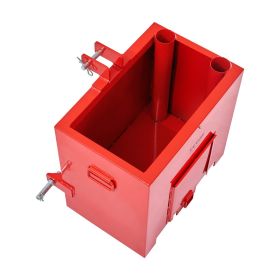 VEVOR Ballast Box 3 Point Category 1 Tractor, 800lbs Capacity Hitch Ballast Box, for 2'' Hitch Receiver, Tractor Ballast Box with 5cu.ft Volume, Heavy
