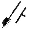 Ground Drill Handle 7.09" with Extension Tube 42'7" Steel