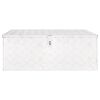 Storage Box Silver 39.4"x21.7"x14.6" Aluminum