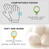 Pack of 600 Single Side Dot Cotton Gloves - Ladies Size. Floral Pattern Protective Cotton Knit Gloves. Knitted Cotton Poly Gloves for General Purpose.