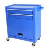Rolling Tool Chest with Wheels and 8 Drawers, Detachable Large Tool Cabinet with Lock for Garage, Locking Mechanic Tool Cart with Black Liner for Ware