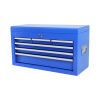 Rolling Tool Chest with Wheels and 8 Drawers, Detachable Large Tool Cabinet with Lock for Garage, Locking Mechanic Tool Cart with Black Liner for Ware