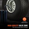 VEVOR Lawn Mower Tires with Rim, 20x8-8" Tubeless Tractor Tires, 2-Pack Tire and Wheel Assembly, S-Turf Pneumatic Tires with 3.5" Offset Hub and 3/4"