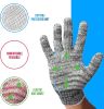 String Knit Work Gloves Men Bulk Pack of 720 Pairs; Large Multi-Color Cotton Gloves For Men 10" x 4"; Breathable Cotton Work Gloves Women; Washable Wo