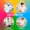 1000 Pack White PE Aprons 28 x 55. Ultra Thin Design 1 Mil Disposable Dispenser Polyethylene Aprons 28x55 Unisex Liquid-Proof Workwear.Protective Indu
