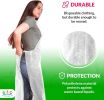 1000 Pack White PE Aprons 28 x 55. Ultra Thin Design 1 Mil Disposable Dispenser Polyethylene Aprons 28x55 Unisex Liquid-Proof Workwear.Protective Indu