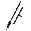 Ground Drill Handle 3.15" with Extension Tube 16'4" Steel
