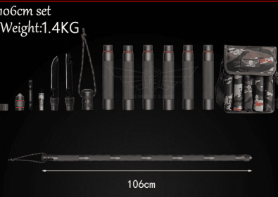 Outdoor Defense Tactical Stick Alpenstock Hiking Camping Equipment Multifunctional Walking Stick