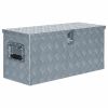Aluminum Box 31.5"x11.8"x13.8" Silver
