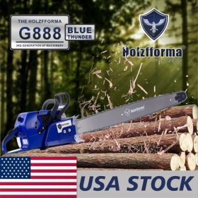 122cc Holzfforma¬Æ Blue Thunder G888 Gasoline Chain Saw Power Head Without Guide Bar and Chain Produced By Farmertec All parts are Compatible With MS8