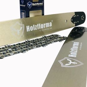 FARMERTEC Holzfforma 52inch 3/8 .063 156DL Guide Bar & Saw Chain Compatible With MS440 MS441 MS460 MS660 MS661 MS650 Chainsaw