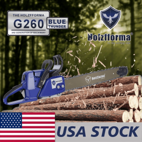 FARMERTEC 50.2cc Holzfforma¬Æ Blue Thunder G260 Gasoline Chain Saw Power Head Without Guide Bar and Chain Top Quality By Farmertec All Parts Are For S
