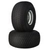 VEVOR Lawn Mower Tires with Rim, 20x8-8" Tubeless Tractor Tires, 2-Pack Tire and Wheel Assembly, S-Turf Pneumatic Tires with 3.5" Offset Hub and 3/4"