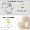 Pack of 600 Single Side Dot Cotton Gloves - Ladies Size. Floral Pattern Protective Cotton Knit Gloves. Knitted Cotton Poly Gloves for General Purpose.