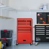 Detachable Large Tool Cabinet with Wheels, 5 Drawers, Lockable Rolling Chest for Warehouse, Garage, Workshop ‚Äì High Capacity Tool Cart with Liner