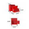 Detachable Large Tool Cabinet with Wheels, 5 Drawers, Lockable Rolling Chest for Warehouse, Garage, Workshop ‚Äì High Capacity Tool Cart with Liner