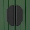 Garden Shed Green 75.6"x336.6"x87.8" Galvanized Steel