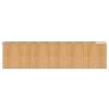 Garden Shed Light Brown 75.6"x303.9"x87.8" Galvanized Steel