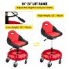VEVOR Rolling Garage Stool, 300LBS Capacity, 18"-23" Adjustable Height Range, Mechanic Seat with Swivel Casters and Tool Tray, for Workshop, Auto Repa