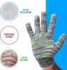 String Knit Work Gloves Men Bulk Pack of 720 Pairs; Large Multi-Color Cotton Gloves For Men 10" x 4"; Breathable Cotton Work Gloves Women; Washable Wo