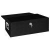 Storage Box Black 31.5"x15.4"x11.8" Aluminum