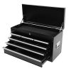 8-Drawer Rolling Tool Chest with Wheels, Large Tool Cabinet with Drawers, Mobile Steel Tool Storage Organizer with Lock&Liner for Warehouse, Workshop,