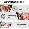 VEVOR Electric Meat Grinder, 551 Lbs/Hour 850W Meat Grinder Machine, 1.16 HP Electric Meat Mincer with 2 Grinding Plates, Sausage Kit Set Meat Grinder
