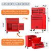 Detachable Large Tool Cabinet with Wheels, 5 Drawers, Lockable Rolling Chest for Warehouse, Garage, Workshop ‚Äì High Capacity Tool Cart with Liner