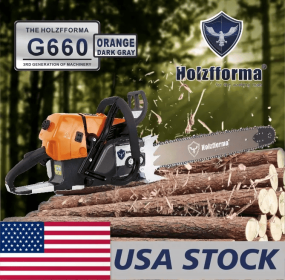US STOCK - 92cc Holzfforma¬Æ G660 Gasoline Chain Saw Power Head Without Guide Bar and Chain Top Quality By Farmertec All parts are For MS660 066 Chain (Engine Displacement: 92CC)